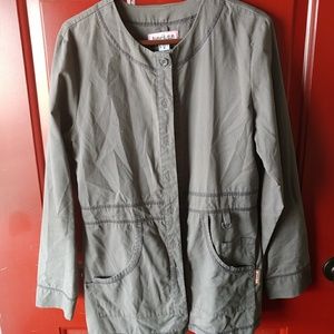 A small Koi gray lab jacket